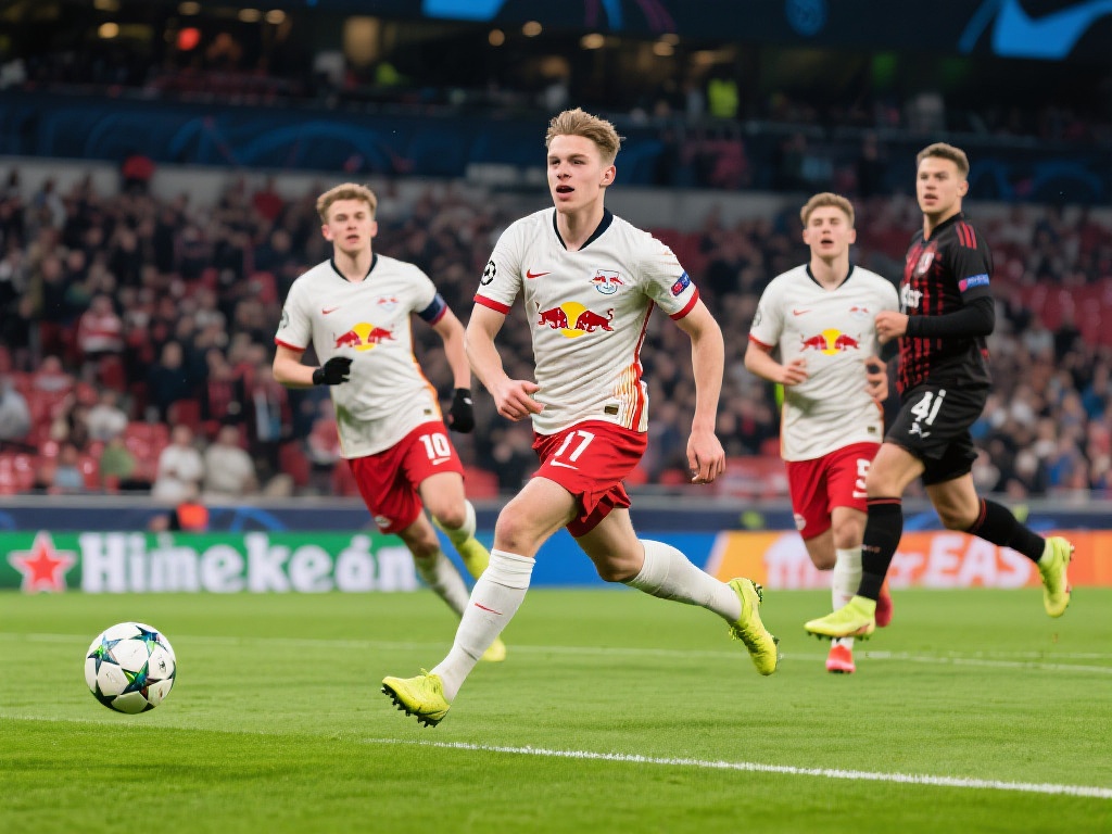 从具体进球的数据来看，莱比锡依靠年轻球员